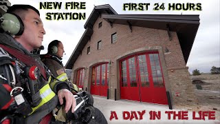 First 24 Hours in a New Fire Station  A Day in the Life [upl. by Airad]