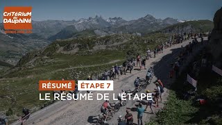 Dauphiné 2022  Étape 7  Résumé [upl. by Dani]