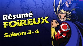 Résumé Foireux  My Hero Academia  Saison 34 PARODIE [upl. by France]