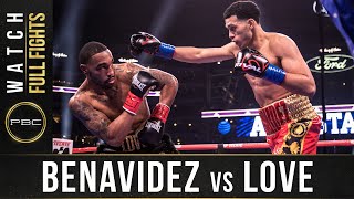 Benavidez vs Love Full Fight March 16 2019  PBC on FOX PPV [upl. by Narra]