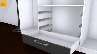 Schubkasten in Schrank einhängenwmv [upl. by Uda]