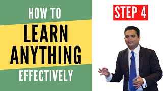 How to learn anything effectively  Step 4 of 7 [upl. by Ahsas]