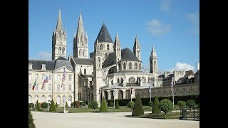 Places to see in  Caen  France  Abbaye aux Hommes [upl. by Yknarf]