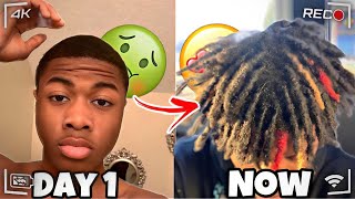 My Dreadlock Journey  1 Year Transformation CRAZY GROWTH [upl. by Dex]