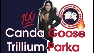 Canada Goose Trillium Parka Review  On Body [upl. by Yreneh]