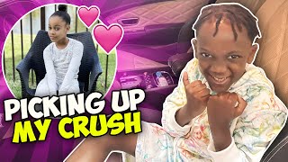 Picking Up MY CRUSH In My Dads BENTLEY [upl. by Jariah]