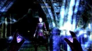 Skyrim 20 Dawnguard Chasing echoes  Stuck in Volkihar ruin Secret passage [upl. by Moriarty]