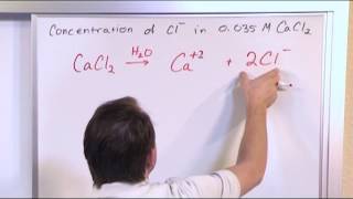 Calculating Ion Concentration in Solutions  Chemistry Tutor [upl. by Aneg]