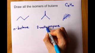 Draw all the Isomers of Butane [upl. by Luann]