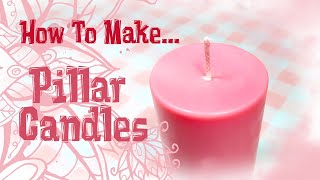 Candle Making  Pillar Candle [upl. by Aiam]