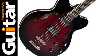 Hofner Verythin CT Bass  Review  Guitar Interactive Magazine [upl. by Ahsha]