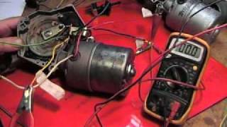 Willcox Corvette  1968 Corvette Wiper Motor Bench Test [upl. by Grube767]