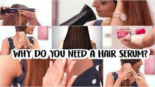 How To PROTECT Hair By Using Serum Before amp After Heat Healthy Hair Care Tips amp Tricks [upl. by Ssilb]