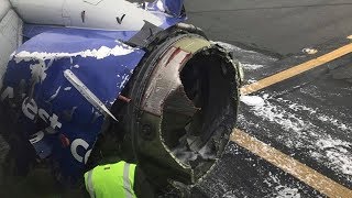 Listen to Southwest pilot calmly land plane after engine apparently exploded [upl. by Fleeta]