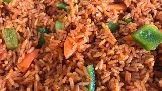 WORLD’S QUICKEST JOLLOF RECIPE EVER MUST WATCH [upl. by Aihsekin]