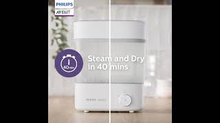 Philips Avent Advanced Steam Sterilizer w Dryer [upl. by Eimar]