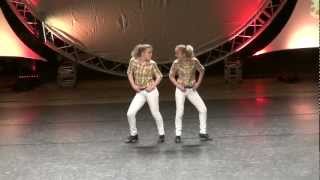 Morgan and Madison Mallum  Traditional Clogging Duet [upl. by Affrica]