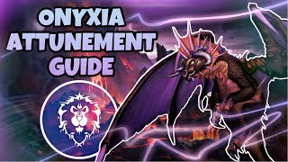 FULL Onyxia Attunement Guide  ALLIANCE  Classic WoW Quest Guide [upl. by Gilead]