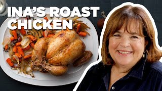 Ina Garten Makes Perfect Roast Chicken  Food Network [upl. by Alleunamme]