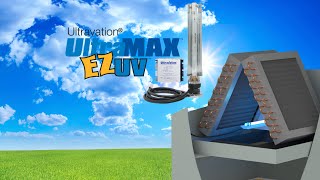 Ultravation UltraMAX™ EZUV™ Germicidal UV Lights for HVAC  Indoor Air Quality Products [upl. by Eaner873]