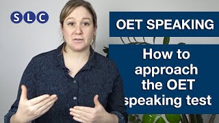 OET SPEAKING  How to pass the OET Speaking Test [upl. by Rodina]