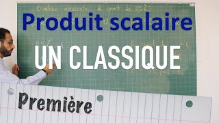 Produit Scalaire  Exercice classique [upl. by Lothaire]