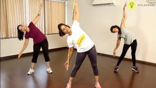 How To Do STANDING SIDE BENDS EXERCISE [upl. by Annyahs]