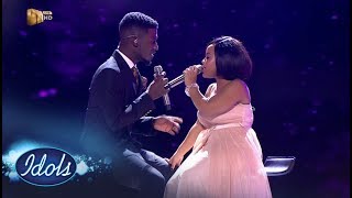 Top 3 Reveal Duets Thando amp Karabo – Idols SA  Mzansi Magic [upl. by Panther]