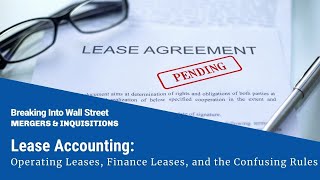 Lease Accounting Operating Leases Finance Leases and the Confusing Changing Rules [upl. by Ennayelsel]