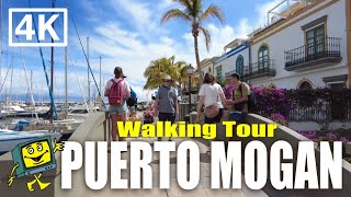 Puerto Mogan GRAN CANARIA  4K Walking Tour [upl. by Janeva]