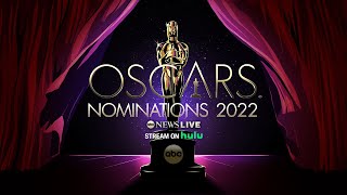 Oscar nominations 2022 Academy announces nominees LIVE  ABC News [upl. by Racklin954]