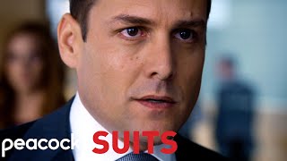 Harvey Finds Out The Verdict Was NOT GUILTY  Suits [upl. by Suoicserp]