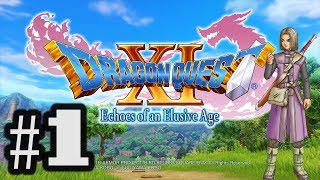 Lets Play Dragon Quest XI 1  CRIKEY [upl. by Ecirbaf79]