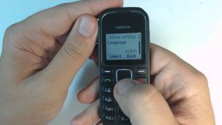 Nokia 1280 factory reset [upl. by Dlaregztif]