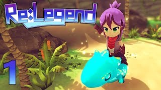 1 Monster Taming Battles and Farming ReLegend Alpha Gameplay [upl. by Tabbie]