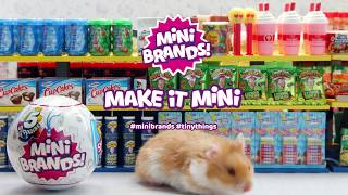 MAKEITMINI with 5 Surprise Mini Brands [upl. by Coumas525]