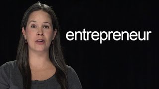 How to Say Entrepreneur – American English [upl. by Giliana]