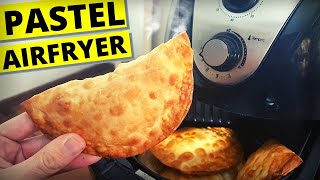 Como Fazer Pastel na Airfryer com Massa Pronta SEM ÓLEO Como Fritar Pastel na Airfryer [upl. by Yaker]