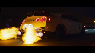 Flame Spitting Nissan R35 GTR NISMO 4K [upl. by Cha]