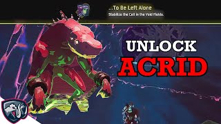 How to unlock ACRID  new Risk of Rain 2 survivor [upl. by Helali]