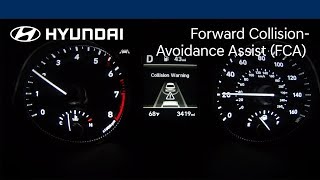 Forward CollisionAvoidance Assist Explained  Hyundai [upl. by Korry742]