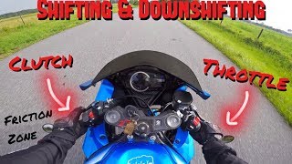 How To Ride a Motorcycle Part 2  Shifting amp Downshifting [upl. by Genvieve]