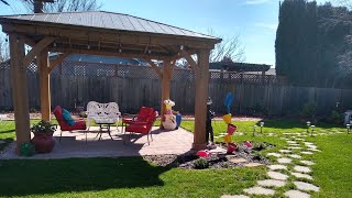 Yardistry 12 X 14 Gazebo setup  Gazebo setup  DIY gazebo setup [upl. by Ressler929]