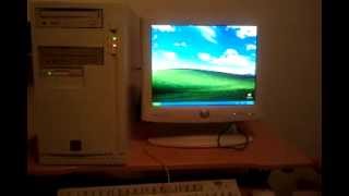 Windows XP On Dual Pentium Pro 200 MHz [upl. by Celisse]