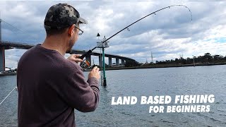 LAND BASED FISHING FOR BEGINNERS [upl. by Enileve994]