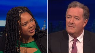 Student Keeps TRIGGERING Piers Morgan in Fiery Interview [upl. by Plafker431]