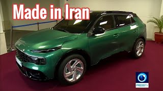 Made in IRAN  Iranian company IKCO makes luxury car [upl. by Oralie]