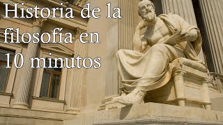 HISTORIA DE LA FILOSOFÍA EN 10 MINUTOS [upl. by Piero776]