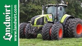 Claas Axion 900  landwirtcom [upl. by Ailedamla]