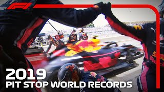 World Record F1 Pit Stops  Red Bull Racing Register The Fastest Pit Stop Three Times [upl. by Etnaid]